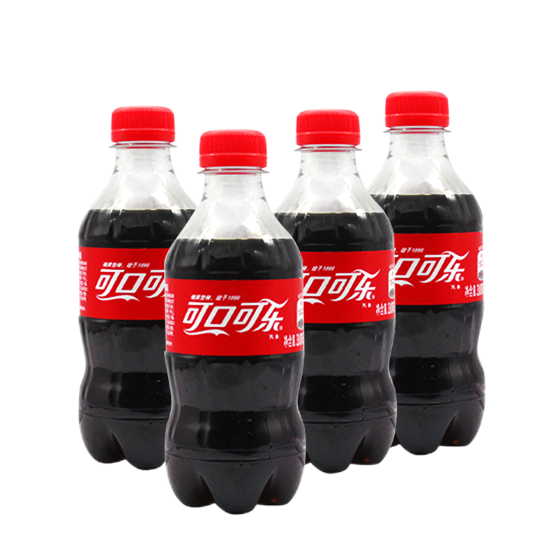 Coca-Cola 可口可乐 300ml*6瓶汽水碳酸饮料迷你 ￥6.5