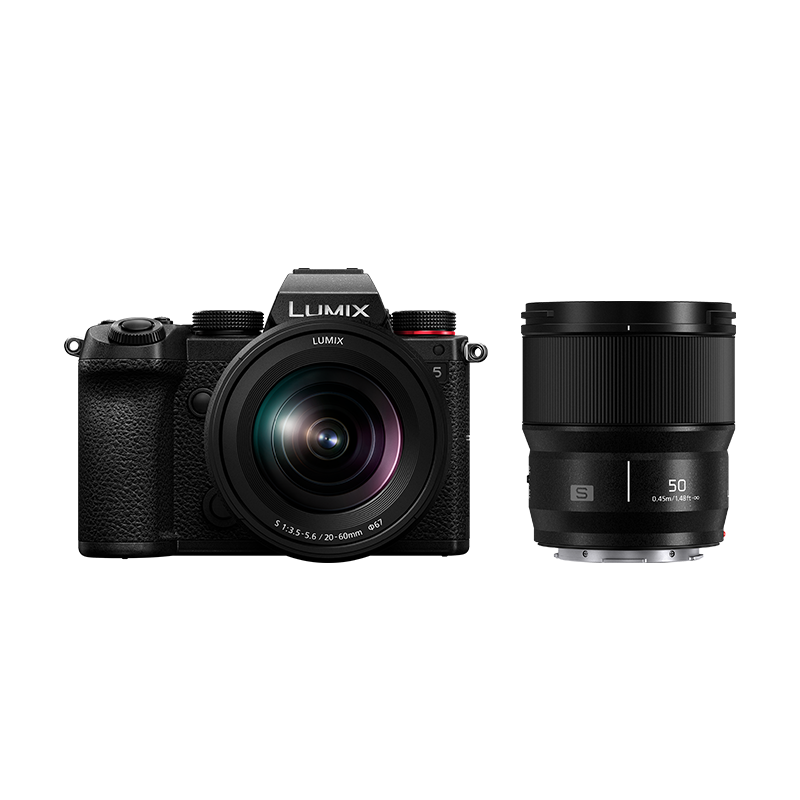 618预售：Panasonic 松下S5W 全画幅微单相机/无反/单电/数码相机 松下镜头20-60mm