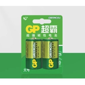 GP 超霸 1号碳性电池 2粒 0.9元包邮（需用券）