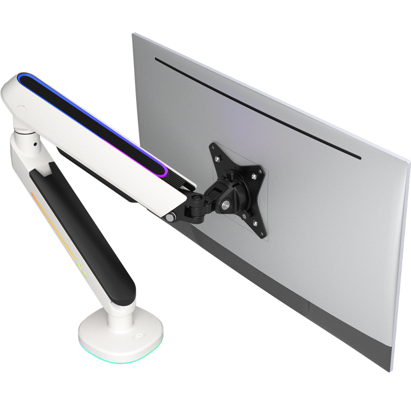 PLUS会员: Brateck北弧 RGB灯光电竞显示器支架臂 17-34英寸 E700 411.93元