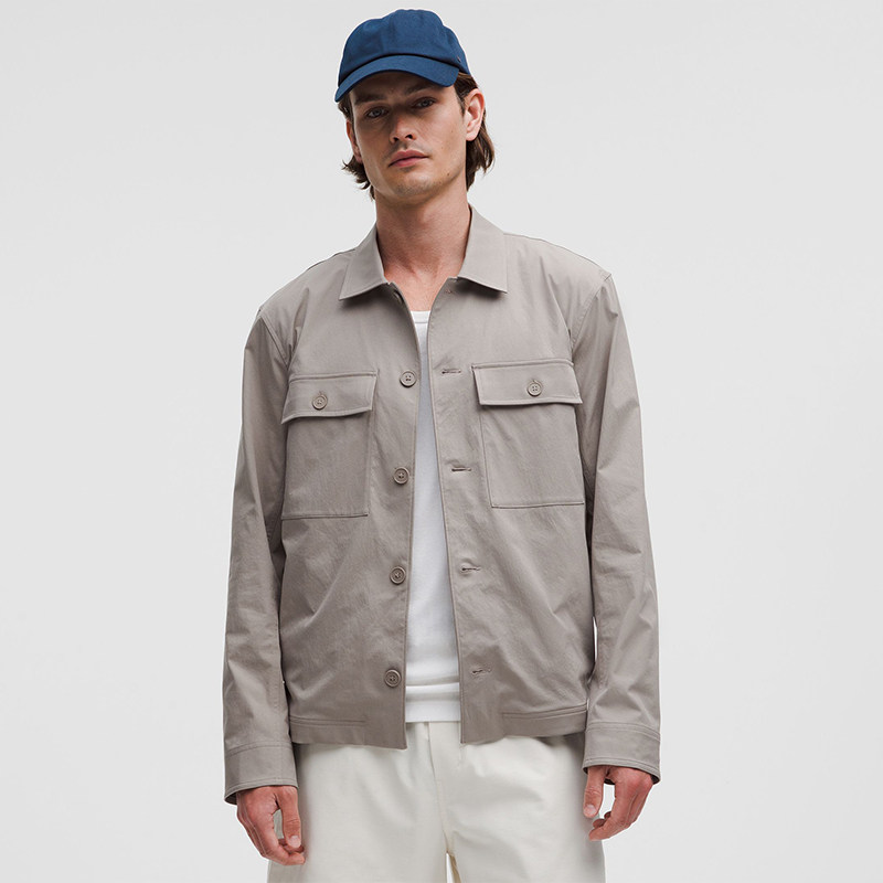 lululemon Woven 男士外套式衬衫 LM3FX4S 600元（淘金币可抵6元起）