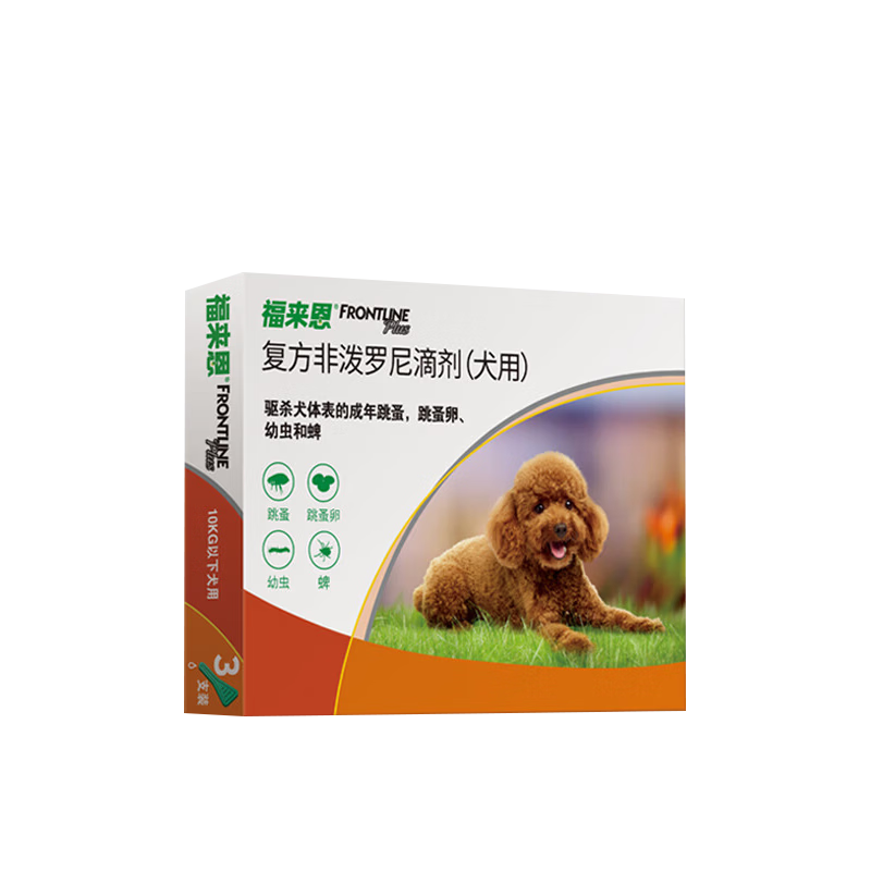 福来恩 10kg内狗狗体外驱虫3支/盒 112元 - 线报酷