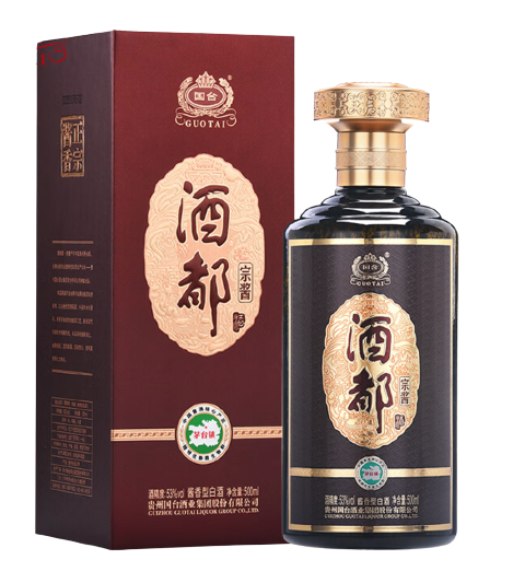 GUOTAI 国台 酒都酒 53度 500ml酱香型白酒 178元