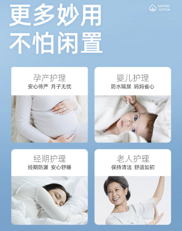 全棉时代 产孕妇护理垫 60*90cm10片