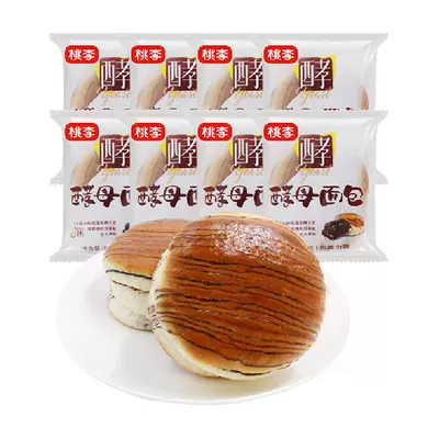 88vip：桃李巧克力酵母面包600g *2件 +凑单 25.62元（合12.81元/件、凑单6.09元/件