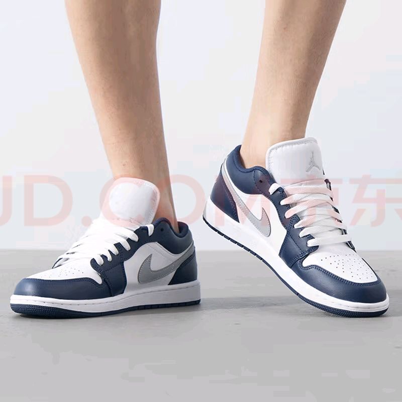 PLUS会员:耐克（NIKE）男鞋 2024新款正品运动鞋AIR JORDAN 1 LOW板鞋低帮轻便AJ休