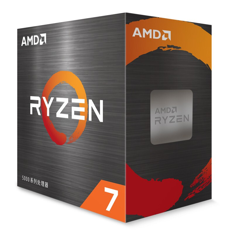 AMD 锐龙 R7-5700X CPU散片 3.4GHz 8核16线程 996.38元包邮（双重优惠）