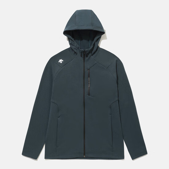 迪桑特 长袖运动服连帽拉链夹克 L （100） 藏青色 949元（需用券）