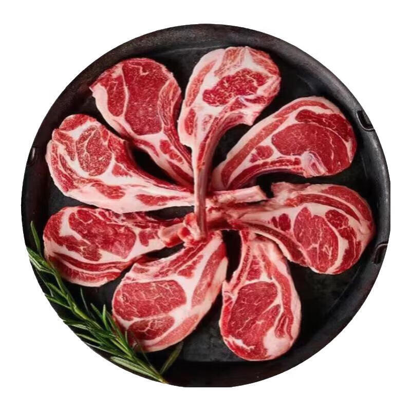 午羊 宁夏滩羊肉 法式羊排 12支 68元（需用券）