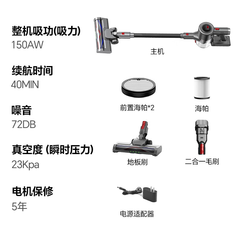 小狗 绿光显尘 无线手持吸尘器 3个 369元 - 线报酷