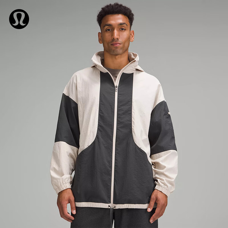 lululemon 男士轻盈版宽松款夹克 *Foil LM3FCWS 腰果灰/石墨灰 M 550元