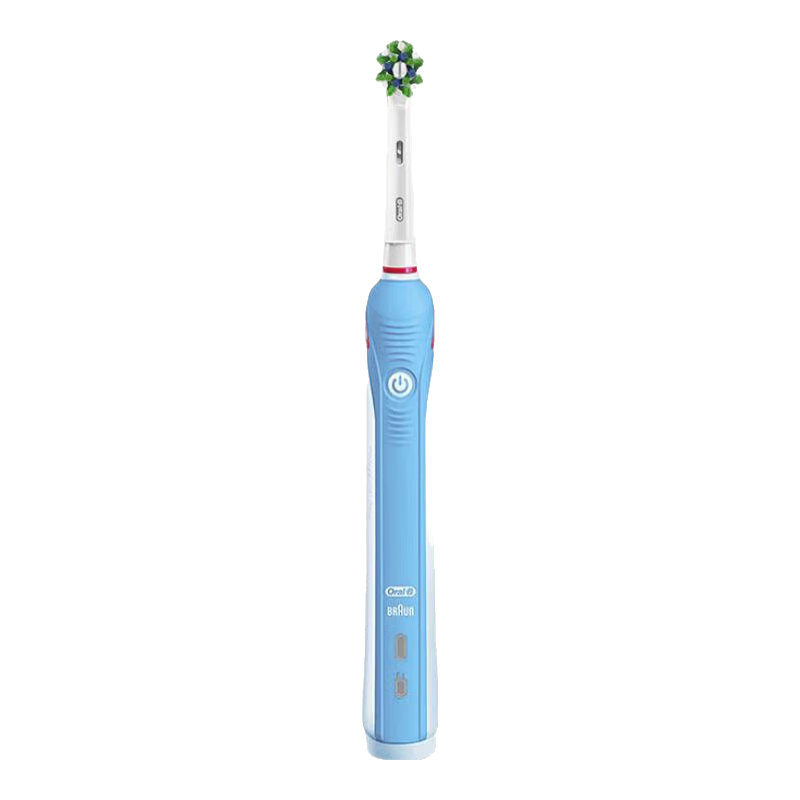 PLUS会员：Oral-B 欧乐B 欧乐-B P3000 电动牙刷 清新蓝 246.96元（家居卡券后+晒单