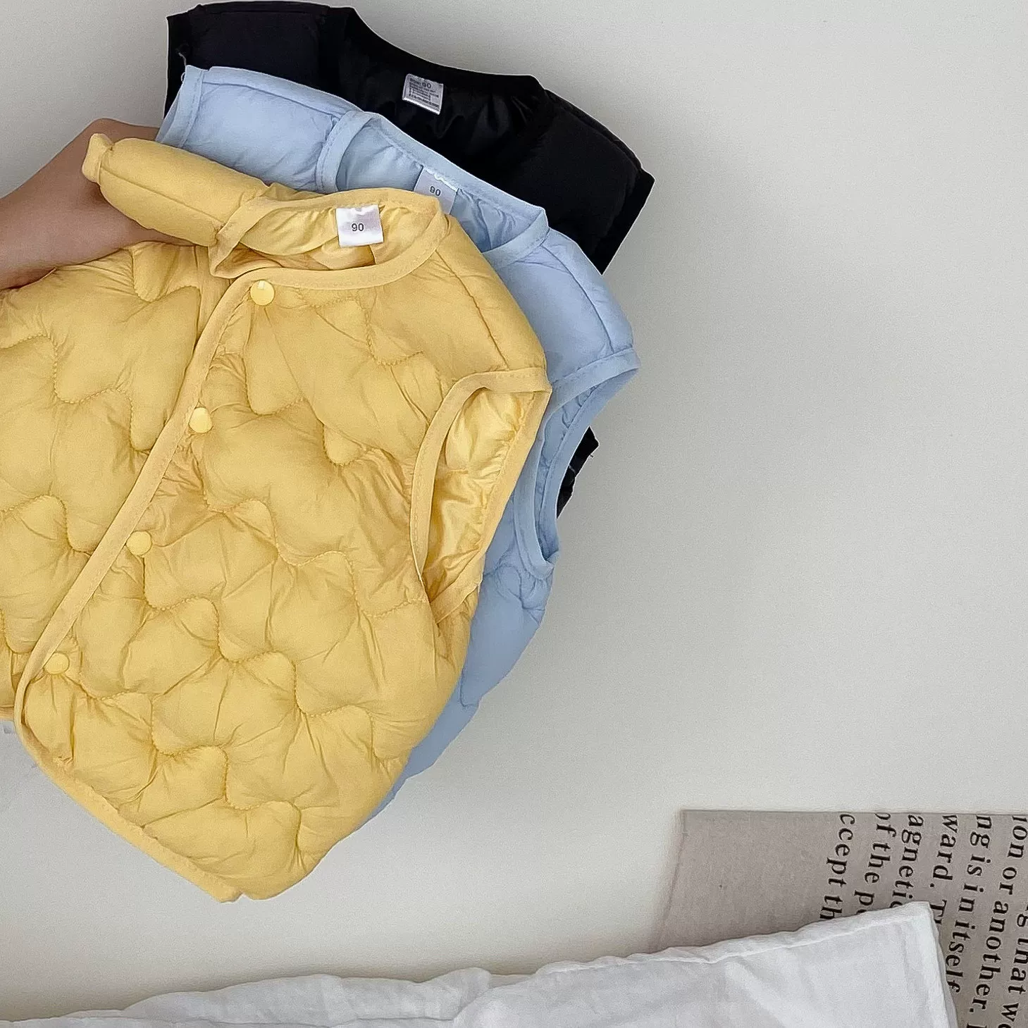 木木屋 儿童马甲男童宝宝秋冬季保暖背心坎肩女童内外穿内胆 17.49元 - 线报酷