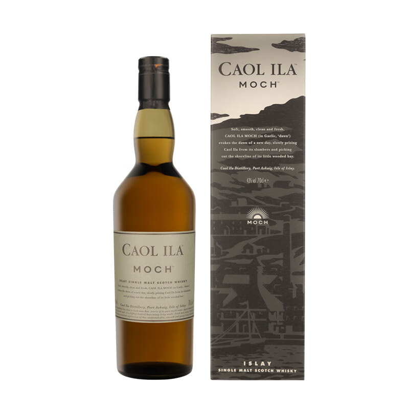 Caol Ila 卡尔里拉 MOCH 单一麦芽威士忌 700ml 洋酒 314.05元（需用券）