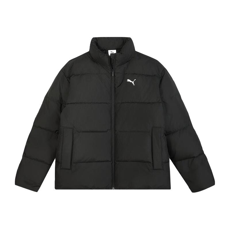彪马 防风拒水运动羽绒服男女PUMA彪马冬季鸭绒外套635857 黑色-01 S 315元（需