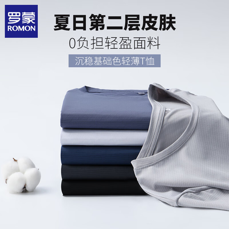 羅蒙 冰絲短袖 34元（需買2件，需用券）