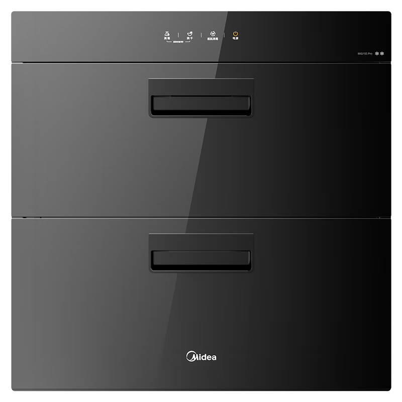 PLUS会员: Midea 美的 消毒柜嵌入式 新升级光波2.0 110L双层 MXV-ZLP90Q15S Pro 1024.3