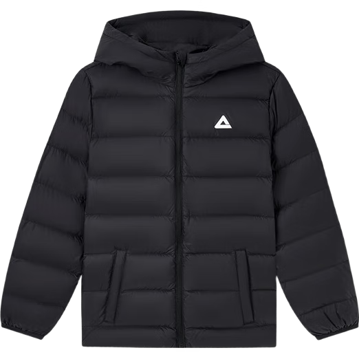 闭眼买、PLUS：匹克 PEAK 儿童轻薄羽绒服 2025新款 冬季保暖拼色防风耐磨 73.51