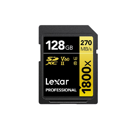 Lexar 雷克沙 1800X SD存储卡 128GB（UHS-II、V30、U3） 629元