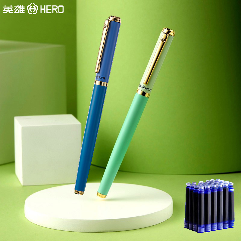 HERO 英雄 3331 钢笔 0.38mm 单支装 赠10支墨囊 9.9元包邮（需用券）