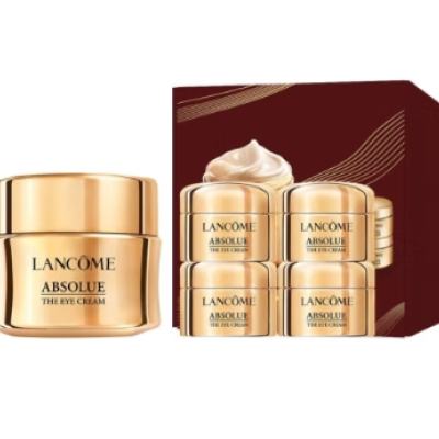 20点开始：LANCOME 兰蔻全新菁纯眼霜20ml（赠同款眼霜5mlx4+兰蔻精华水50ml） 900