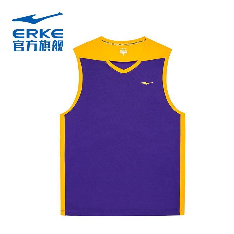 ERKE 鸿星尔克 夏季男士无袖运动休闲T恤篮球背心运动上衣 29.5元