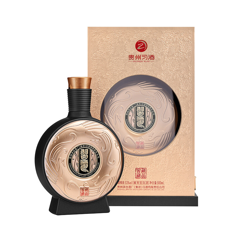 移动端：XIJIU 习酒 窖藏 藏品 53%vol 酱香型白酒 500ml 单瓶装 494.9元