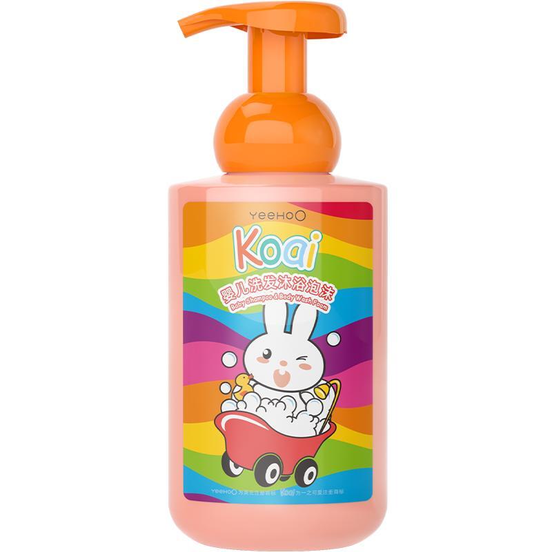 88VIP:YeeHoO 英氏 儿童沐浴露洗发水二合一 450ml 23.28元(需买2件,共46.55元,双重优惠)
