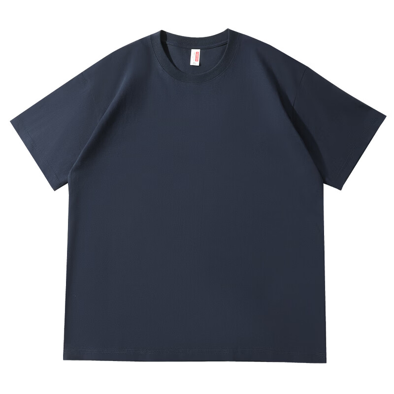 凡客诚品 全棉 短袖T恤 3XL （180-210斤） 藏青 43.07元