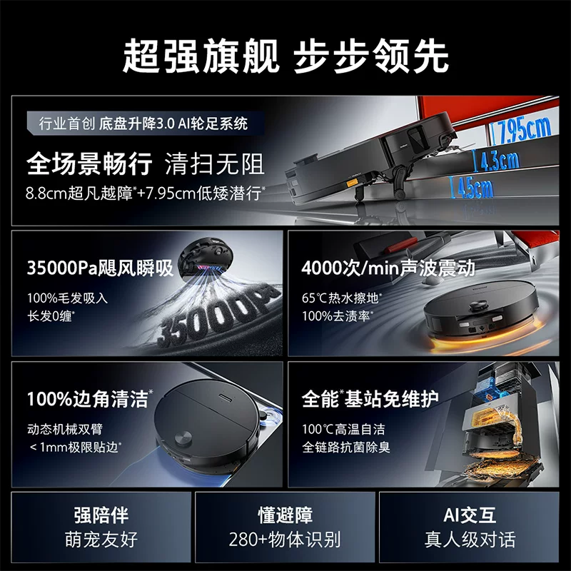 石头 A2780RR-G30S Pro 扫拖一体机器人 4499元 - 线报酷
