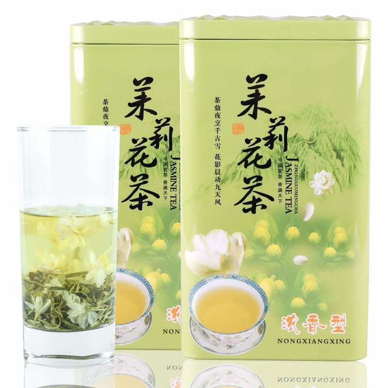 柏趣轩 浓香型茉莉花茶 250g 24.56元（需用券）