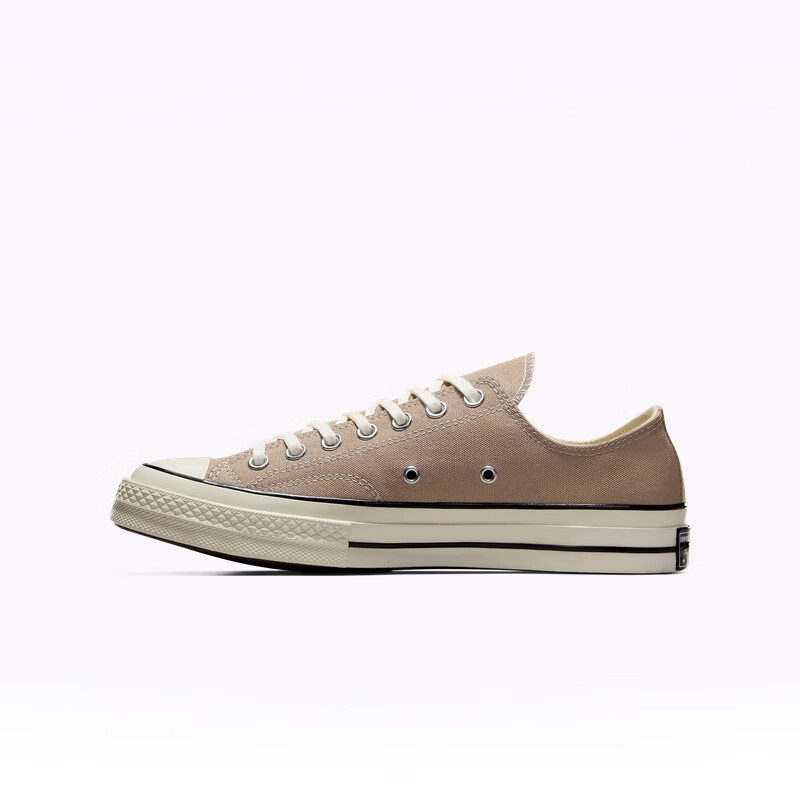 CONVERSE 匡威 1970S男女低帮帆布鞋烤杏仁奶浅咖啡色A06523C A06523C 35 228.55元（需