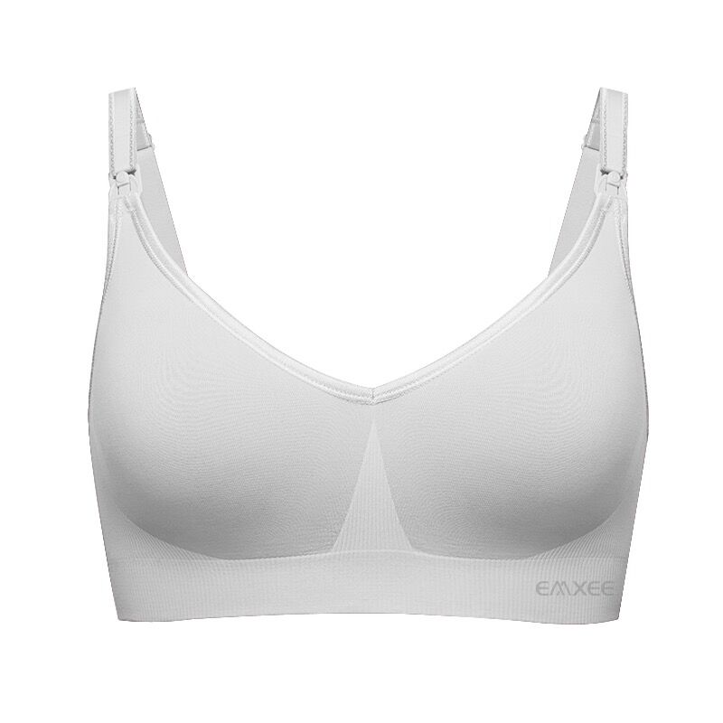 EMXEE 嫚熙 MX-Bra80066 孕妇文胸 M 雪灰色 81.53元（需买2件，共163.06元，双重优