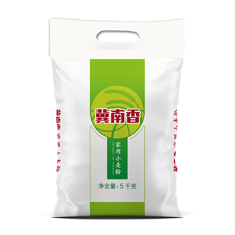 冀南香 家用面粉 包子馒头面条家用多用途面粉小麦粉5kg 16.9元