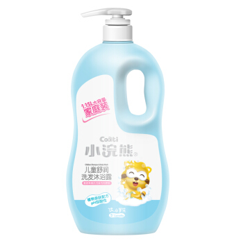 小浣熊 coati 小浣熊 儿童洗发水沐浴露二合一 1.15L 29.8元