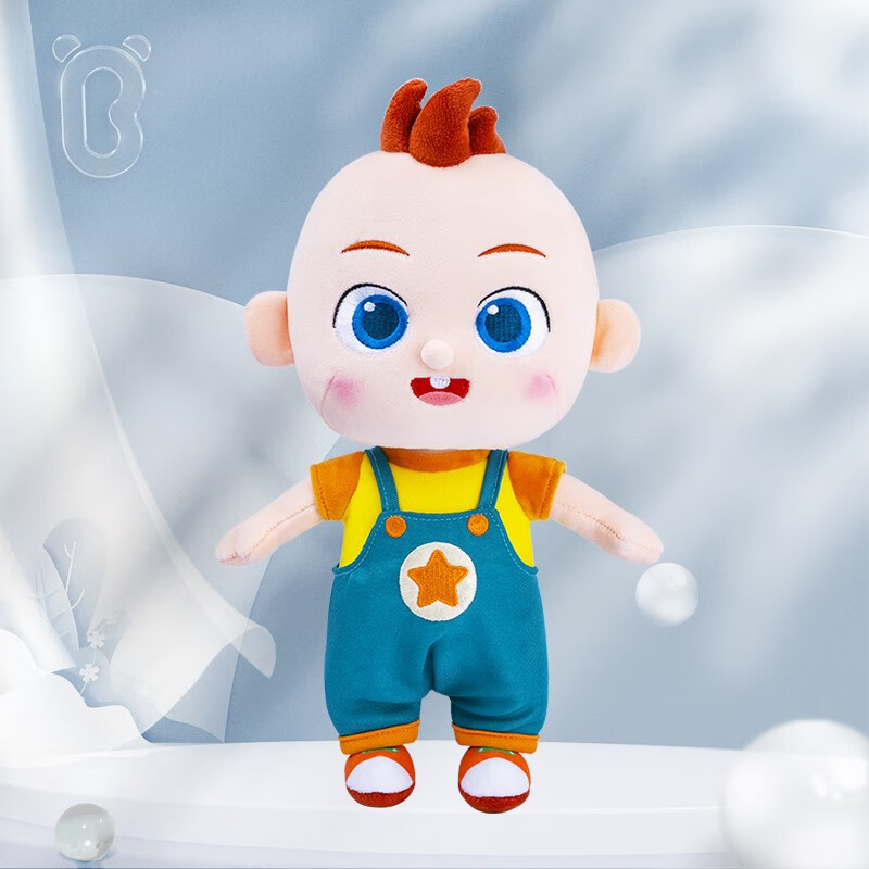 儿童节好礼：BabyBus 宝宝巴士 超级宝贝JoJo毛绒玩具 32cm 68元