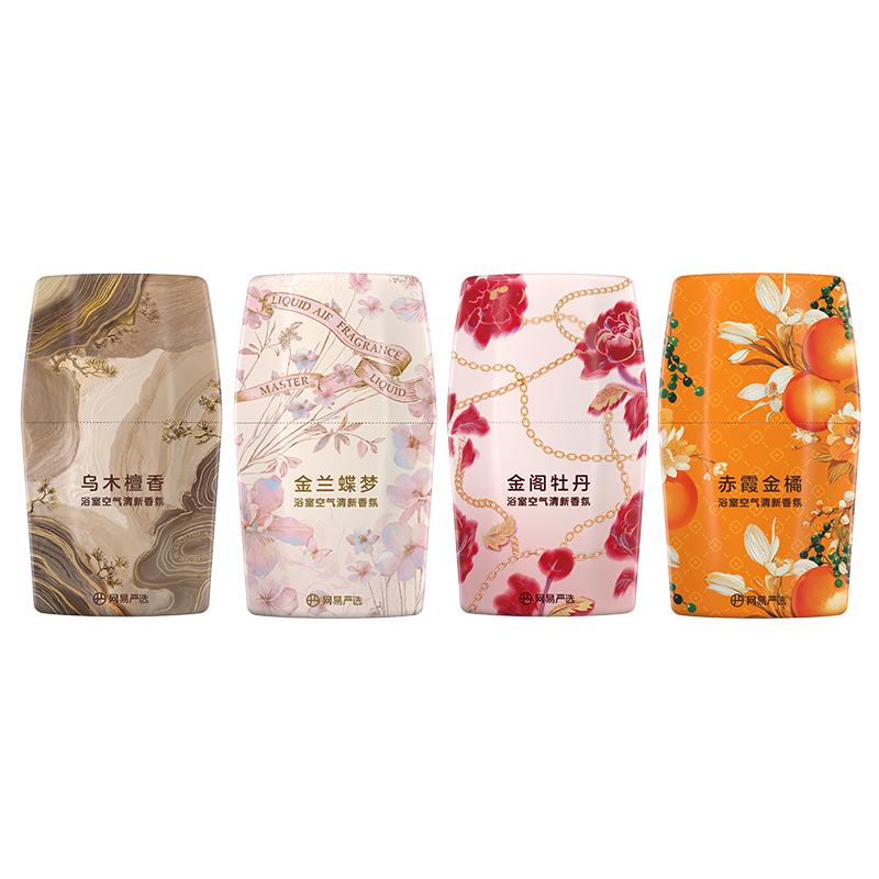 网易严选 鎏金系列 家居浴室香氛 400ml*4瓶 34.46元（需用券）