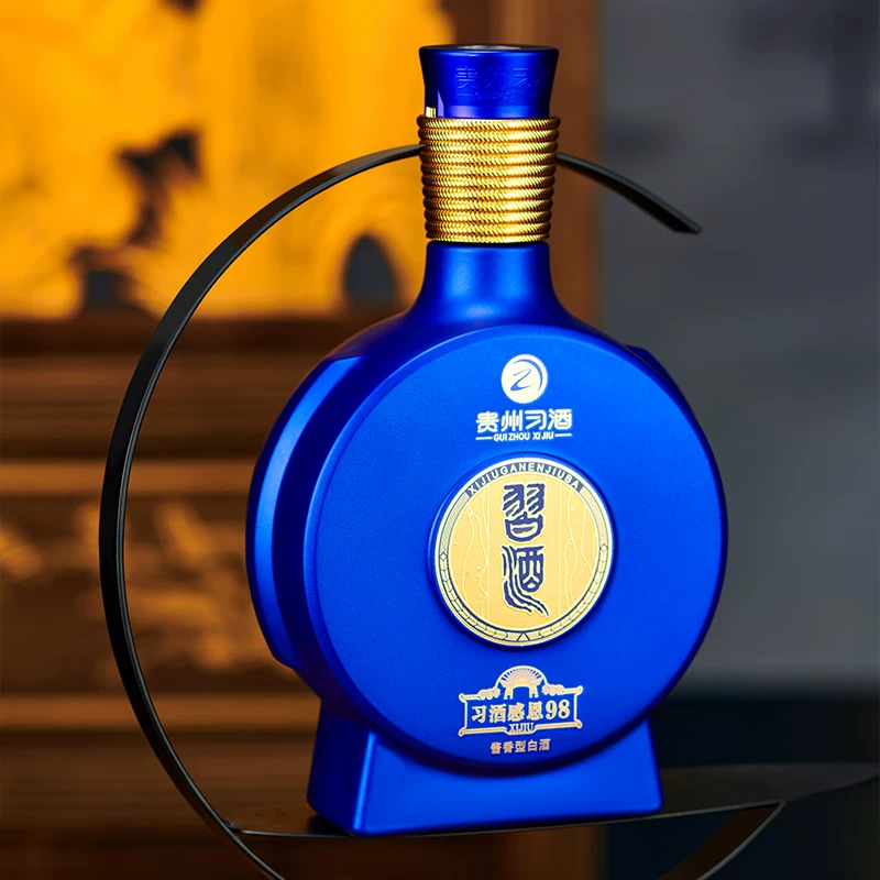 习酒 贵州习酒纯粮食白酒感恩98酱香型500ml*6瓶整箱53度 1046.81元 - 美泡泡