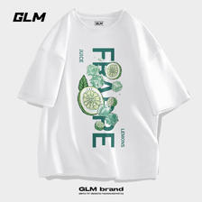 PLUS会员：GLM 短袖t恤男夏季休闲*3件 77.95元包邮（需拍3件，合25.98元/件）