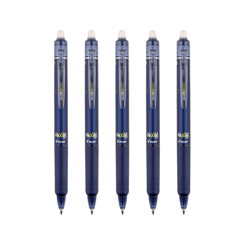 PILOT 百乐 LFBK-23EF 可擦按动中性笔 蓝黑色 0.5mm 5支装 35.65元（需凑单，共37.25