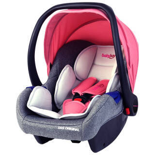 Babybay 汽车儿童安全座椅 提篮简易便携式 0-15个月 可爱粉 198元包邮（双重优惠）