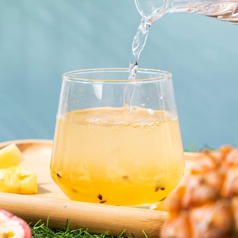 全南凤梨百香果酸甜解腻含果肉冷热冲泡饮品360g139元