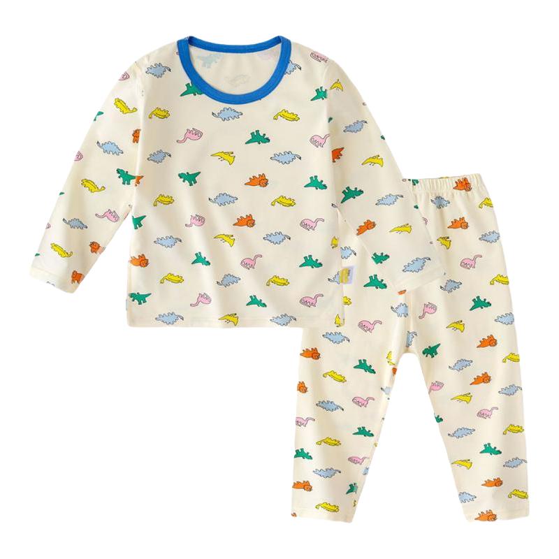 嘟嘟家 宝宝内衣套装冬季男童秋衣秋裤女童保暖家居服儿童秋冬冬装 37.9元