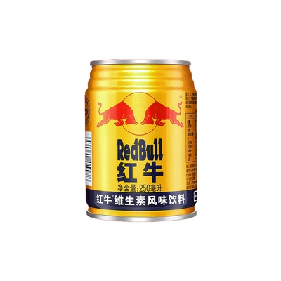 Red Bull 红牛 RedBull 红牛 维生素风味饮料250ml*6罐 21.78元