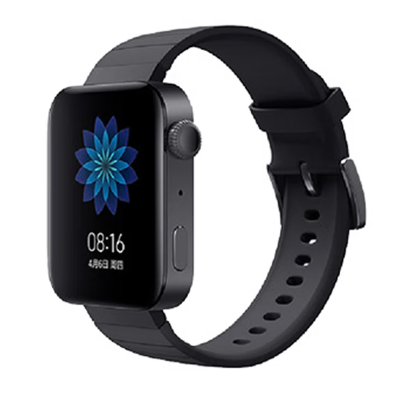 织尔 小米手表Redmi Watch表带NFC智能手表带运动手环多彩替换硅胶腕带 炫酷黑