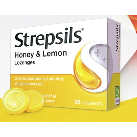 Strepsils 使立消 润喉糖蜂蜜柠檬味含片114g/盒 73元（需买3件，需用券）