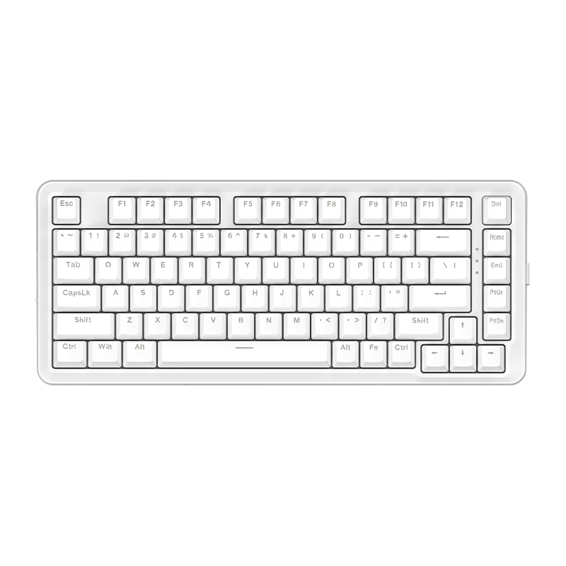 红龙 KS82 PRO 82键 三模机械键盘 白色 龙舞轴 RGB 118.7元