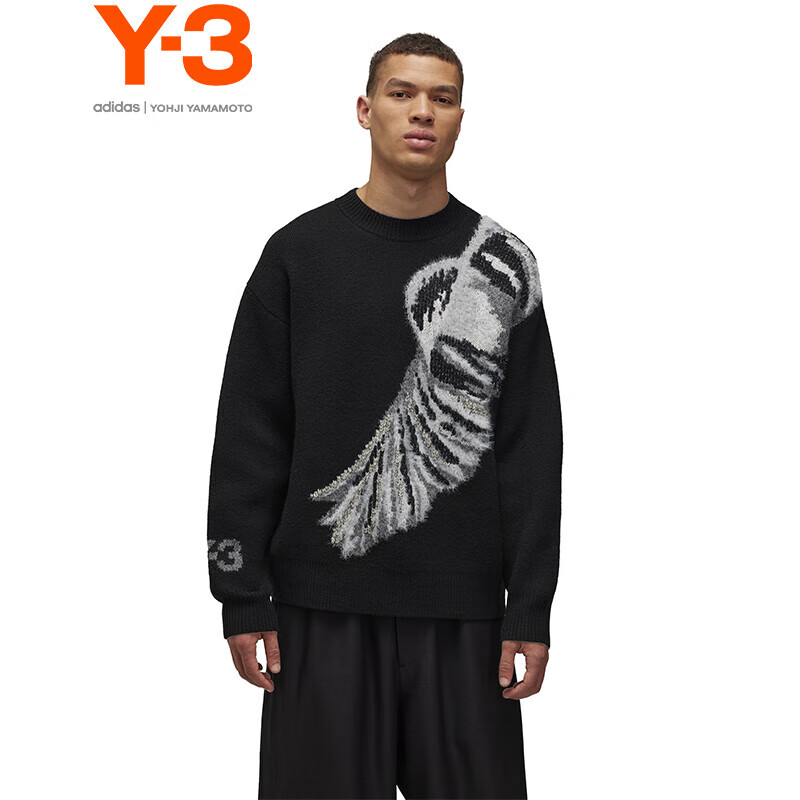 Y-3 秋上新 男女同款羊毛衫 IW7482 3547.7元