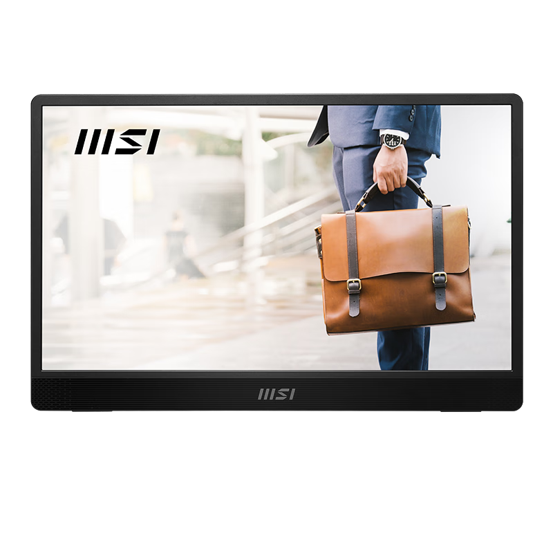 PLUS会员：微星（MSI）PRO MP161 E2U 便携显示器 15.6英寸 645.01元包邮