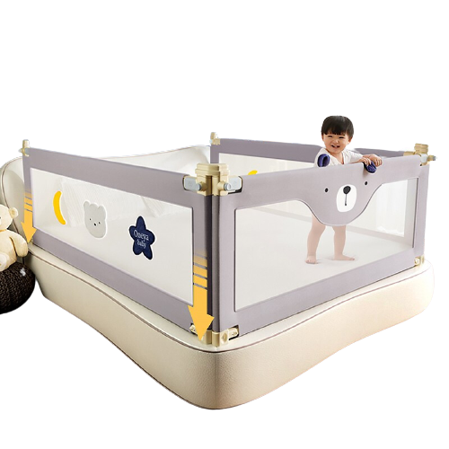 PLUS会员：丸丫 婴儿床围栏 2.0m小星 143.2元